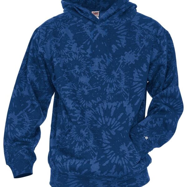 Youth Tie-Dyed Triblend Hooded Sweatshirt Thumbnail