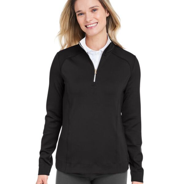 Ladies' Wells Quarter-Zip Tech Pullover Thumbnail